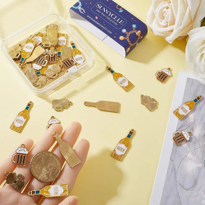 Smyckehängare i öl-design (40-set) – ProstCharms Oktoberfest 2026
