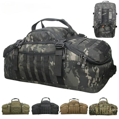 Taktische Camouflage-Tasche, wasserdicht, robust, für Outdoor-Aktivitäten, in verschiedenen Farben.