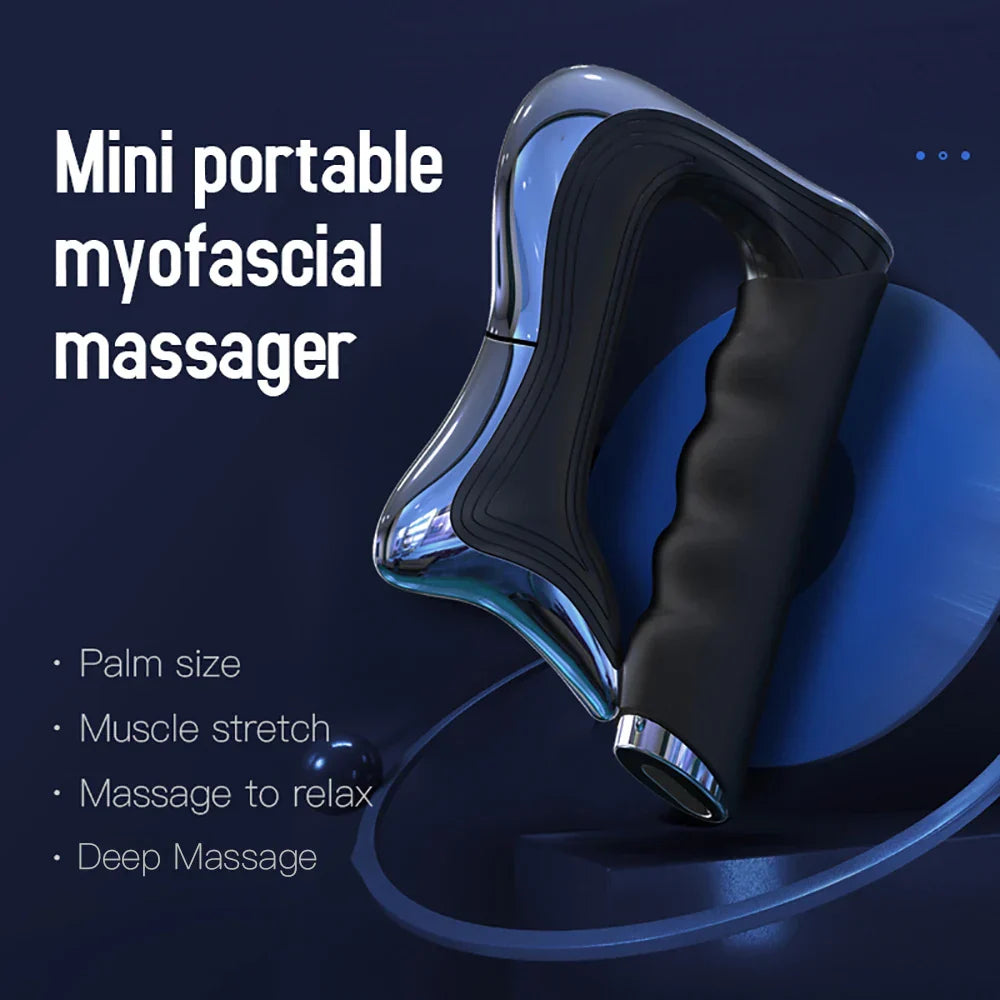 Elektrisk fasciamassageklinga med mikrovibrationer och muskelstimulator – Reviva