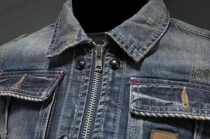 Retro-jeansjacka i vintage-stil – Höstmagin Jasper