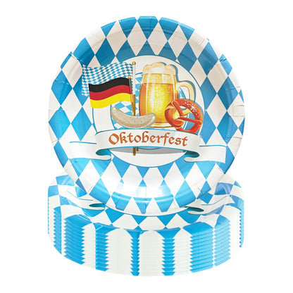 Engångsservisset i Oktoberfest-design – ProstPaket Oktoberfest 2026