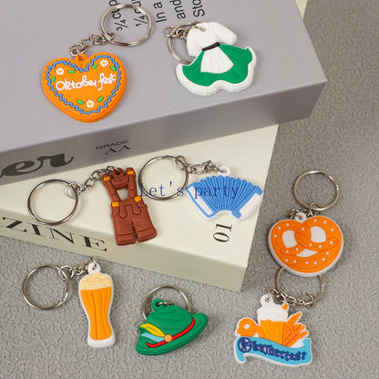 Set med nyckelringar "Oktoberfest" (8 motiv, 1+1 gratis) – WiesnGlück Oktoberfest 2026