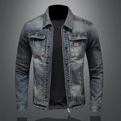 Retro-jeansjacka i vintage-stil – Höstmagin Jasper