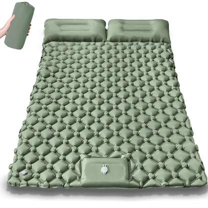 Extra bred dubbel luftmadrass för camping – Kieran