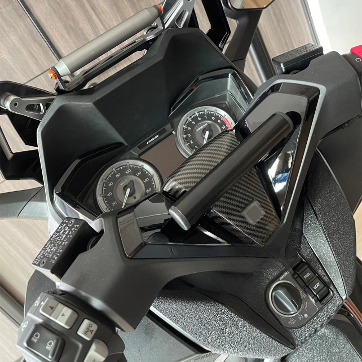 Motorcykel-GPS- och telefonhållare för navigering med 25 mm-fäste – ForzaMount