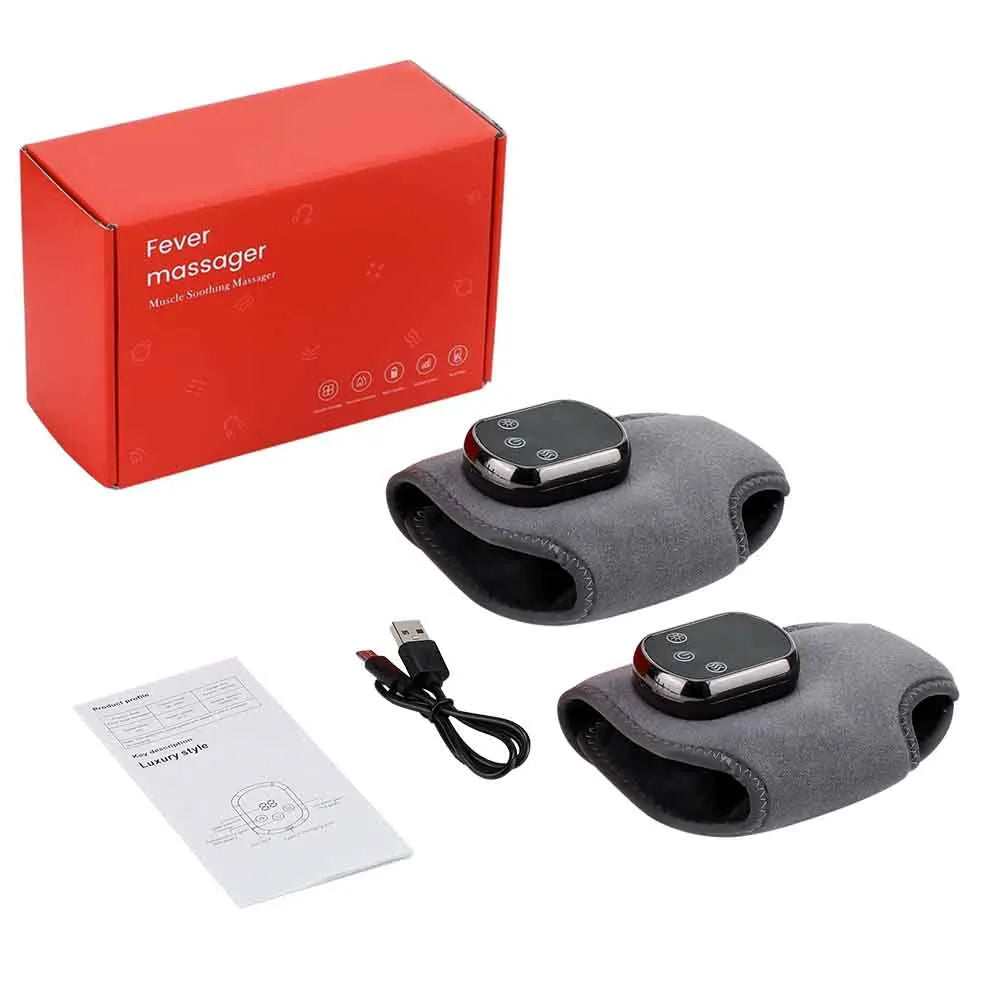 3-i-1 elektrisk fotmassageapparat med värme och vibration – Orion