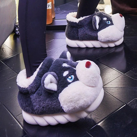 Vinterliga Husky damtofflor – Novi