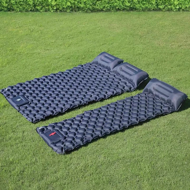 Extra bred dubbel luftmadrass för camping – Kieran