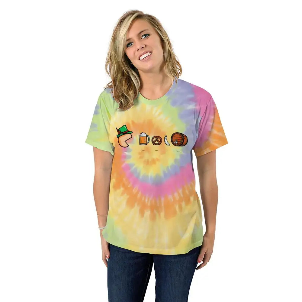 Oktoberfest-t-shirt med tecknat motiv – GaudiShirt Oktoberfest 2026