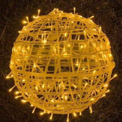 Stämningsfull LED-ljusboll för inomhus och utomhus – Orbola