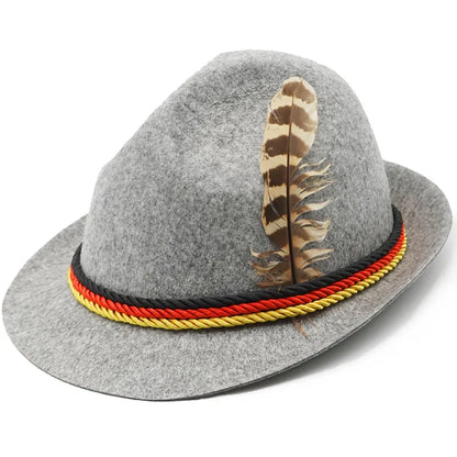 Alperhatt med fjädrar – Bergvän Oktoberfest 2026