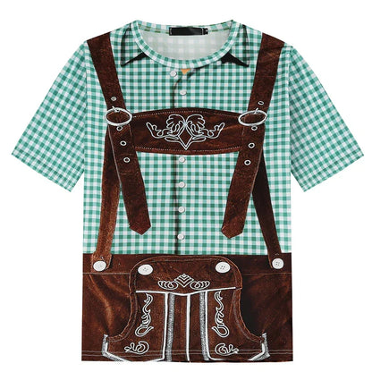 T-shirt i lederhosenstil – WiesnShirt Oktoberfest 2026