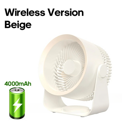 Multifunktionell elektrisk fläkt med 4000 mAh batteri – AirFlex