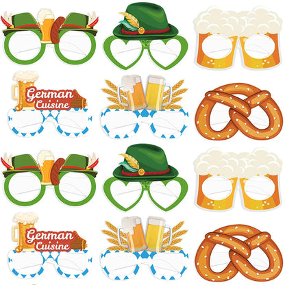 Foto-glasögonset (12 st) – GaudiGlas Oktoberfest 2026