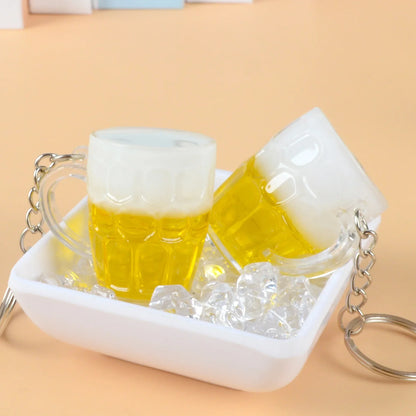 Set med ölglas-nyckelringar – ProstGlück Oktoberfest 2026 (4-pack)