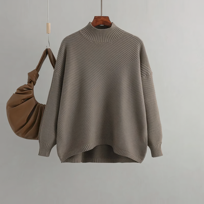 Vintage stickad tröja för damer – Eveline