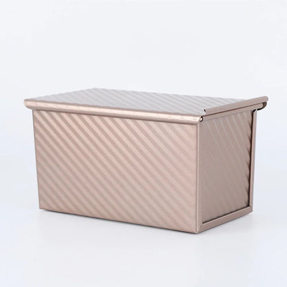 2-delat roseguld non-stick bakformset med lock - Brielle
