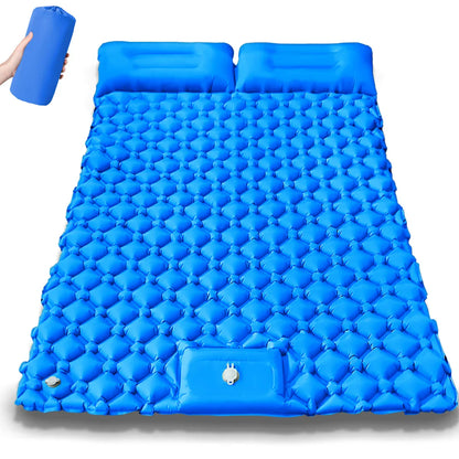 Extra bred dubbel luftmadrass för camping – Kieran