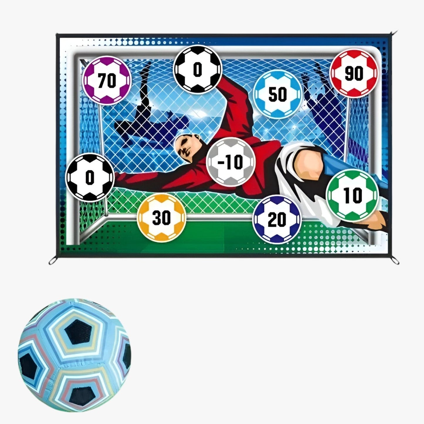 TorSpaß fotbollsparksmatta – inomhus- och utomhusaction för barn