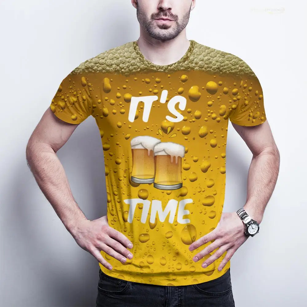 T-shirt med ölmotiv – SchaumShirt Oktoberfest 2026