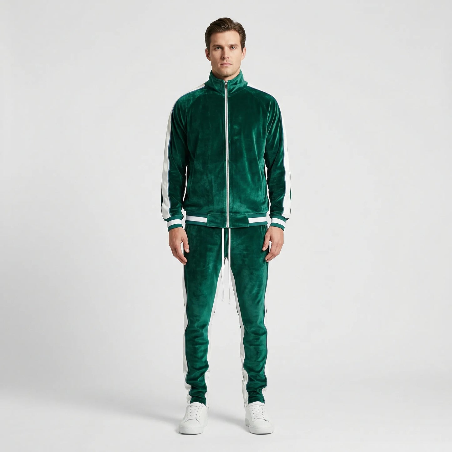 Samtiger Jogginganzug Im Retrostil - Brendan