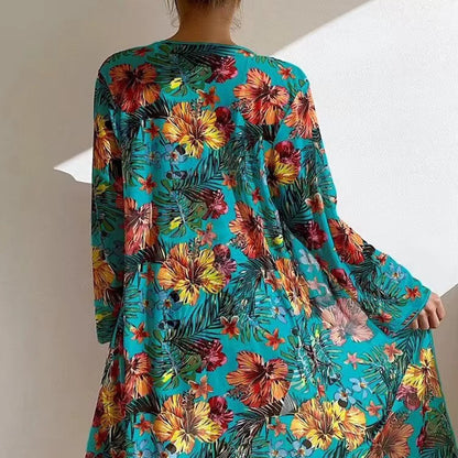 Bikini med hög midja och cover-up – Amira