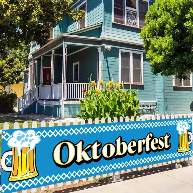 Banderoll i Oktoberfest-design – FestBanner Oktoberfest 2026