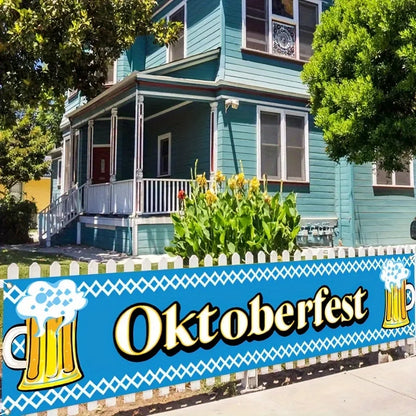 Banderoll i Oktoberfest-design – FestBanner Oktoberfest 2026