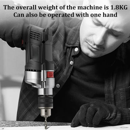 780W elektrisk hackare & borr med variabel hastighet – DrillForce