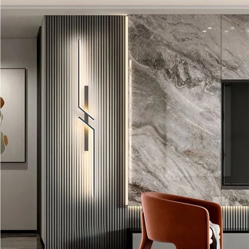 Modern designvägglampa – Orvion