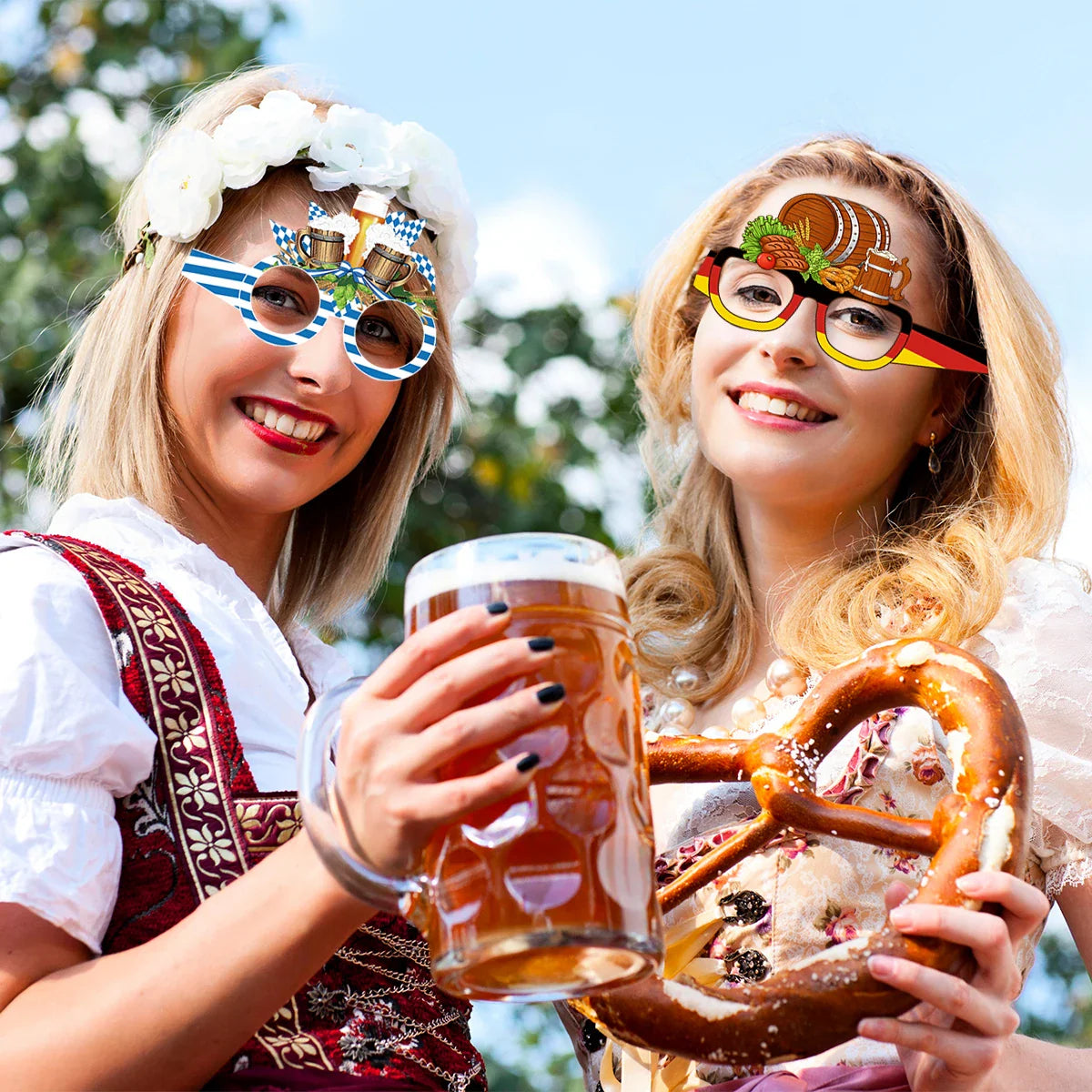 Foto-glasögonset (12 st) – GaudiGlas Oktoberfest 2026