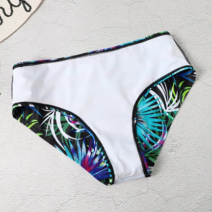 Trendigt bikiniset med hög midja – Selina