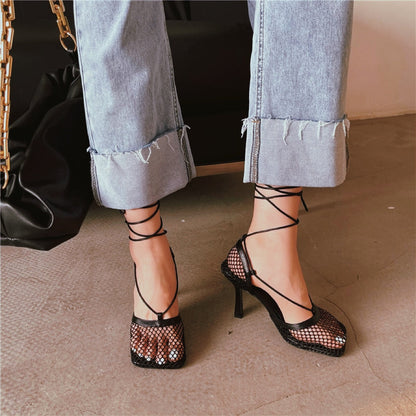 Pumps med spetseffekt – Céleste