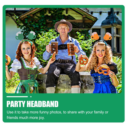 Set med hårband – skumkulor Oktoberfest 2026 (6-pack)