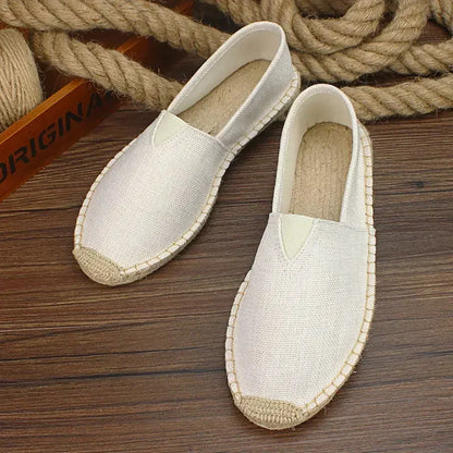 Herr-espadrill med graffitimönster – Elio