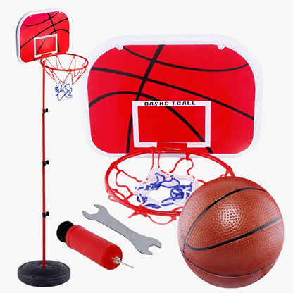 Höj- och sänkbar barnbasketkorg – Spelglädje för inomhus- och utomhusbruk