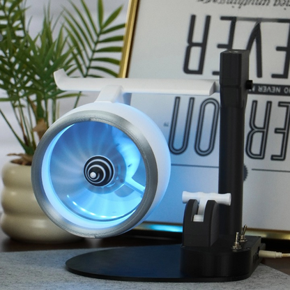 Luftfuktare i turbojet-fläktstil med RGB-belysning – AeroMist