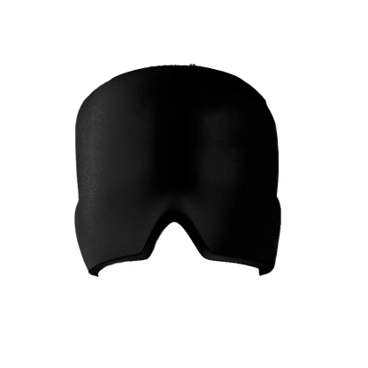 Schwarze Skibrille Linse, zylindrisch, kratzfest, UV-Schutz, Wintersportzubehör.