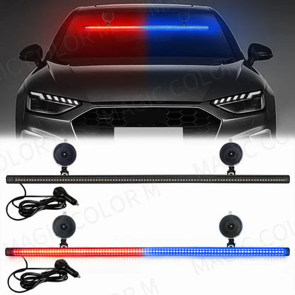 96 LED stroboskopljusramp – Veyra – (bilens varningsljus)