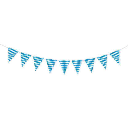 Pappersvimpelgirlang i Oktoberfest-design – VimpelGlädje Oktoberfest 2026