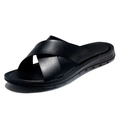 Italienska herrskinnslip-on skor – Lorenzo