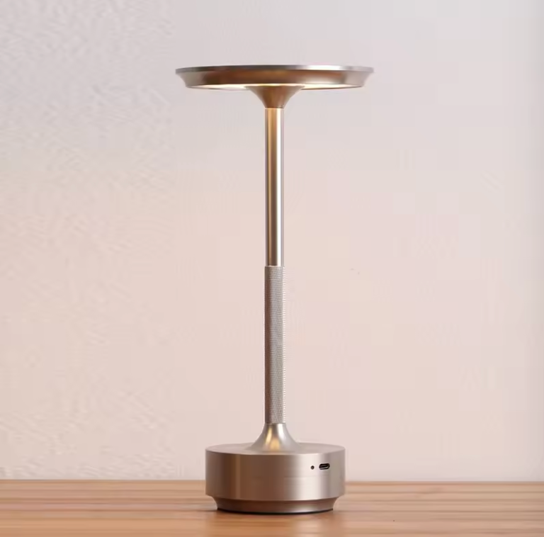 ClarityGlow Lyxutgåvan | Trådlös LED-bordslampa