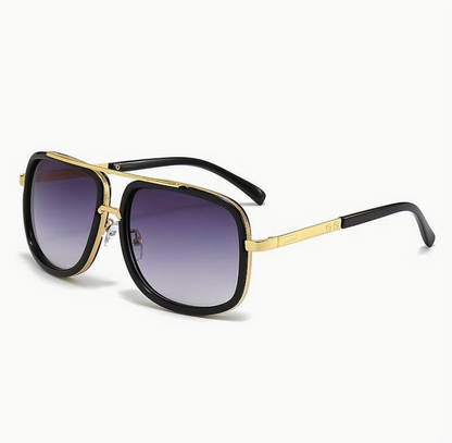 Stilfull unisex solglasögon med elegant finish – SunEdge Flair