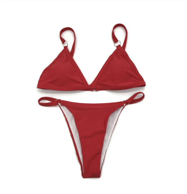 Hållbar bikini med justerbara band – Alani