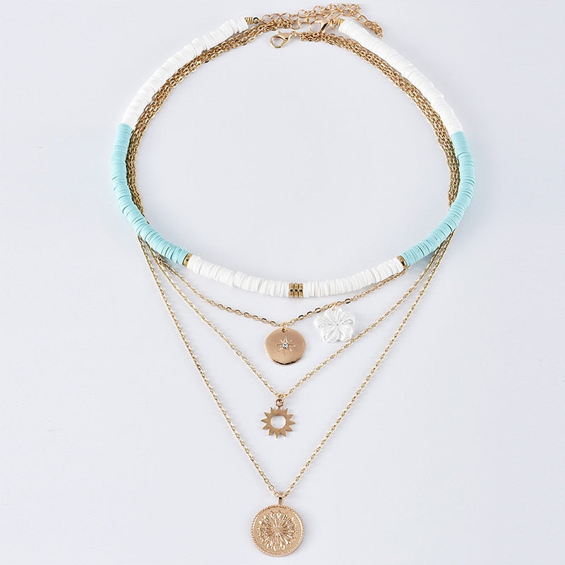 Schichtkette Mit Anhängern - OrnateChoker 