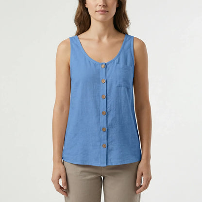 Schlanker Damen Tanktop Schnitt - Caroline