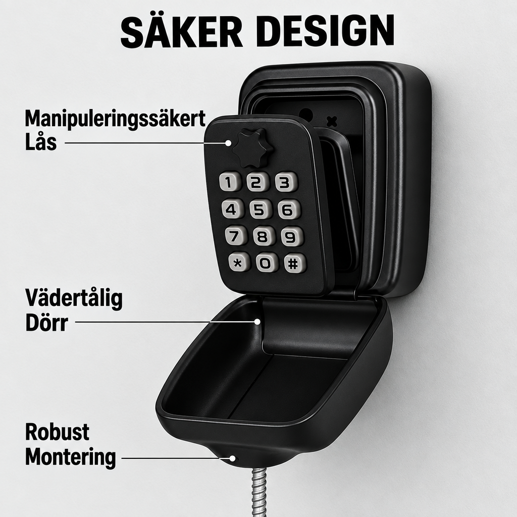 Key Safe with Code | Weatherproof Metal | Adjustable Combination Lock 10