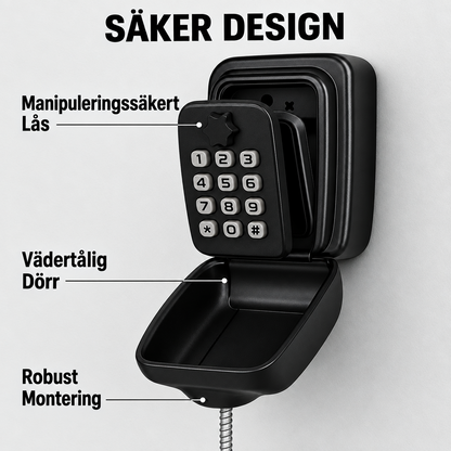 Key Safe with Code | Weatherproof Metal | Adjustable Combination Lock 10