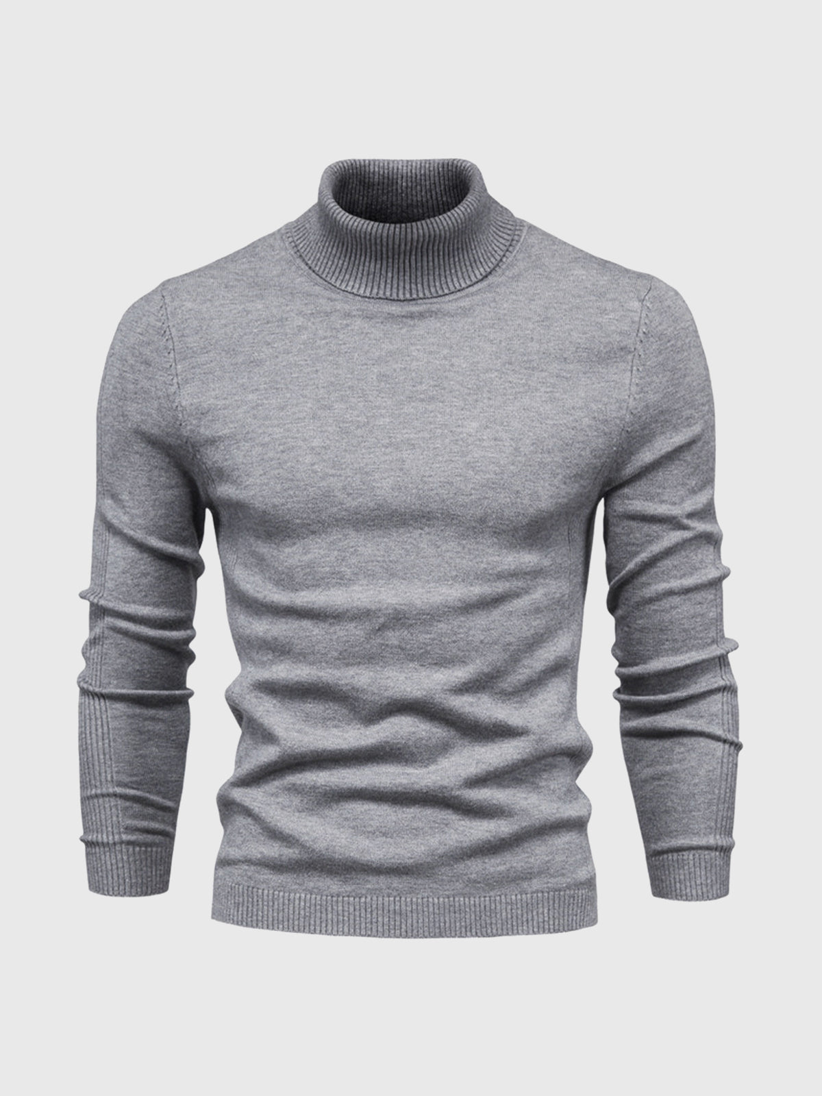 Schmal Geschnittener Rollkragenpullover Für Herren - Dario