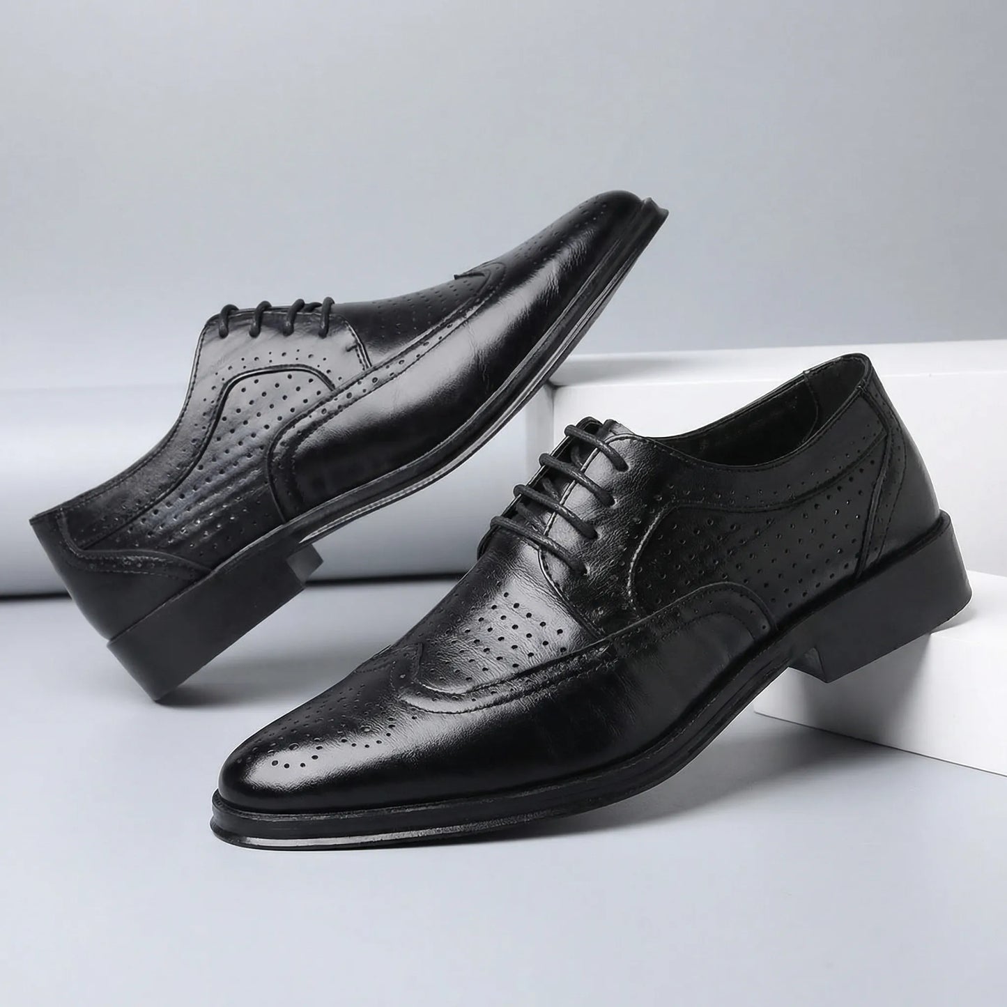 Schmaler Wingtip-Schnürschuh - Nicolai